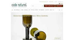 Desktop Screenshot of codenaturel.com